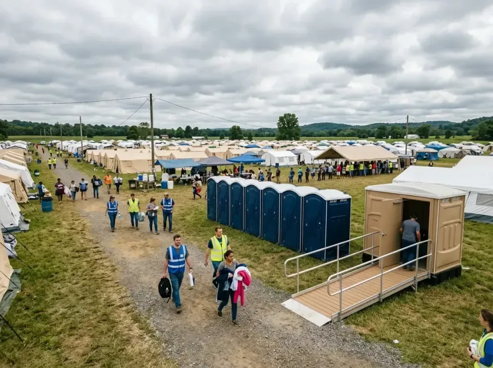 disaster-relief-camp-restrooms-010 — frequently asked questions, Dumpster & Portable Bathrooms Rental in Claiborne, LA